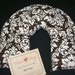 Heating Pad Microwavable - Brown and White Damask