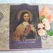 St Therese the Little Flower Handmade Card