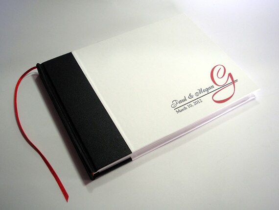 Wedding Guestbook Custom Wedding Guest Book Wedding Guest Book You 