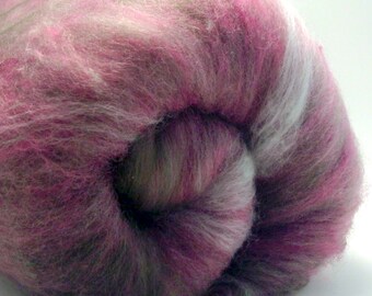 Carded Spinning Batt "Fall in Sonoma" Merino, Seacell, Viscose - November Phatfiber