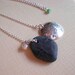 think big thoughts beach stone necklace