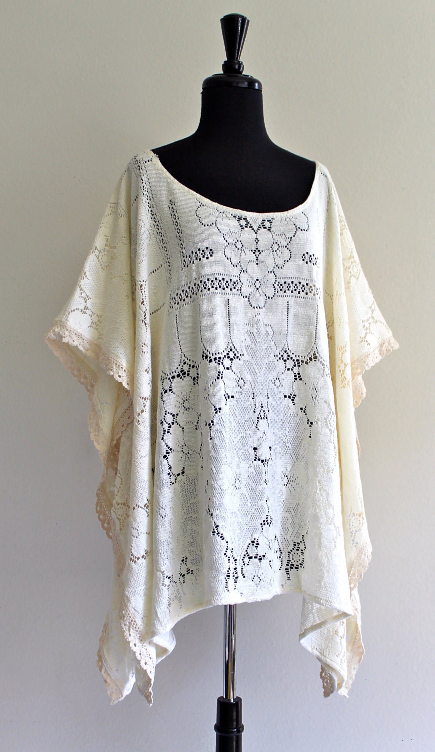 BoHo CaftaN CottoN CroChet LaCe DraPed Hippie FeStiVaL WeddinG