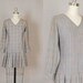 vintage 1960s dress 60s mini dress plaid cotton pleated long sleeve preppy