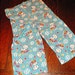 Vintage 1950s Little Britches, PJ Bottoms for Toddler, Kitty on Telephone