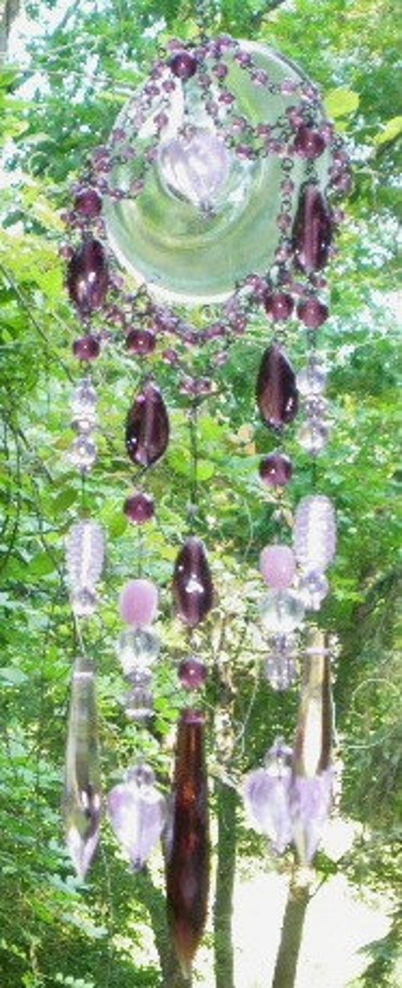suncatcher wind chime indoor/outdoor sweet memories