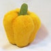 Needle felted Yellow Pepper
