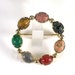 Vintage Winard Gemstone Brooch Pin 12KGF