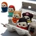 CUSTOM FAMILY WOOLY PORTRAIT Needle felted Toy Eggs