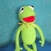 PDF Kermit the frog 14 inches / 35 cm amigurumi doll