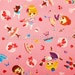 Oh la la Ballerina Japanese Fabric in pink-- 0.5 yard