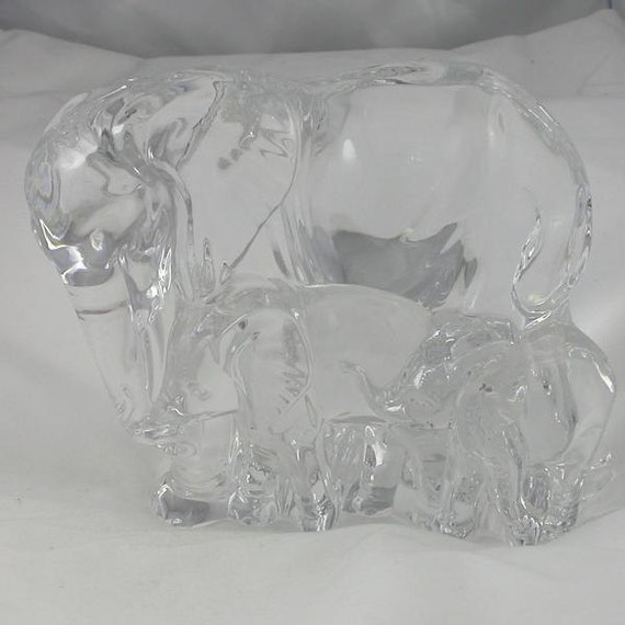 lenox crystal elephant figurines