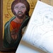 Icon Painting Kit CHRIST the PANTOCRATOR Byzantine original
