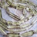 Bi Color Smoky Lemon Quartz Elongated Smooth Nuggets FULL STRAND