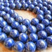 AAA Grade Lapis Lazuli 16mm Smooth Round Full Strand