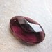 Amethyst Quartz Oval Shaped Stone Pendant or Focal Bead
