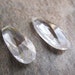 Cubic Zirconia Dazzling Clear Diamond Color Faceted Elongated Pear