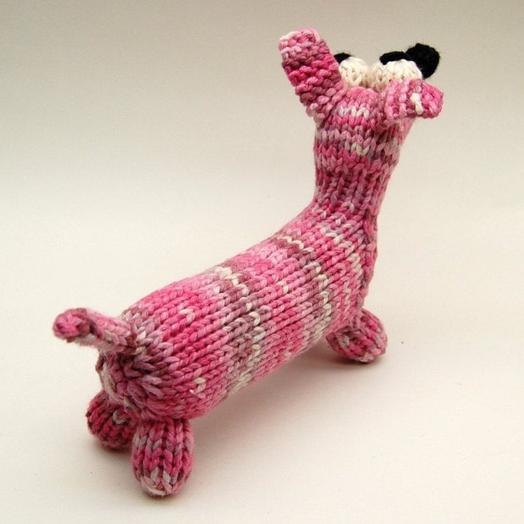 stuffed wiener dog toy