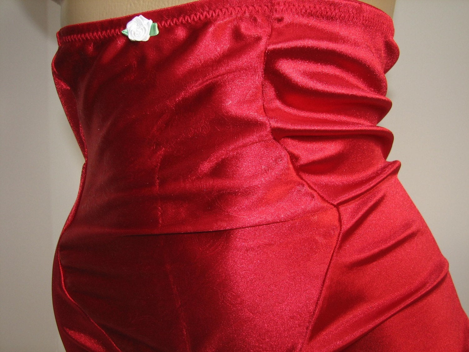 Long Leg Red Ridinghood Girl Style Red Girdle Altered for Men