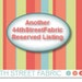 Reserved Listing for Ashley