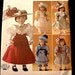 18 inch Doll Clothes Pattern - American Girl Doll Victorian Dresses - Simplicity Pattern Uncut