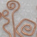 Wholesale Copper Hair Shawl Stick Pins. Set of 5.REDUCED.