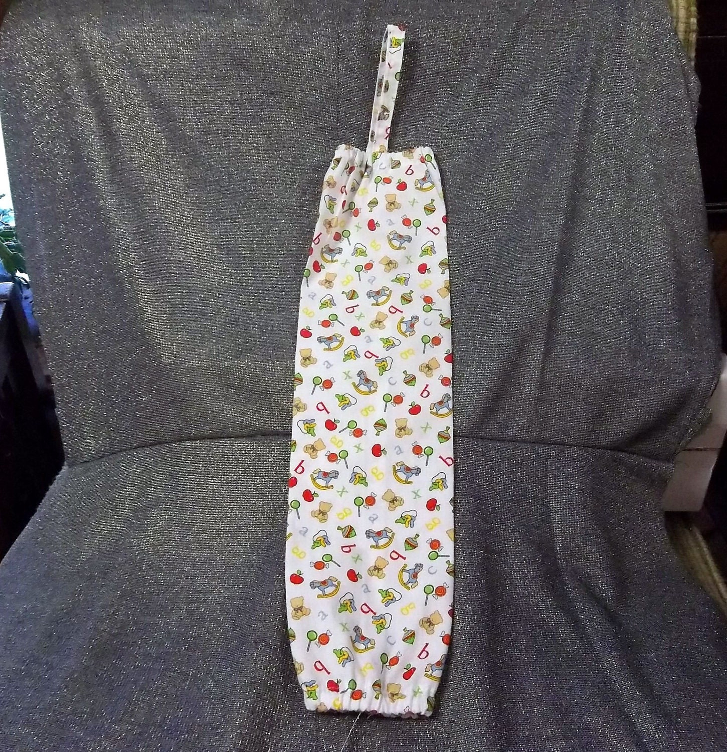 Plastic Bag Holder Sock ABC Baby Toys Print