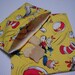 2pc Cat in the Hat Yellow Reusable Snack Bag