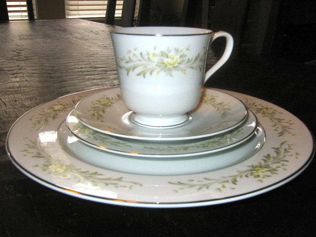 Vintage China Set 40 Piece Set Still in Box Grace Fine China