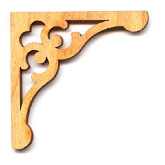 decorative wooden corner brackets