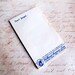 Tiny Vintage Souvenir Holland America Line Notepad