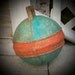 Rustic Fish Net Float Doorstop England nautical maritime old vintage antique