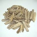 Small pieces of Natural Driftwood of Atlantic Ocean Lot of 88 / for terrarium, decor or any project / Z91