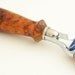 Paela Burl Wood Fusion Razor Shaving Handle (Handmade in USA))