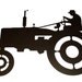 Tractor Metal Wall Art (A4)