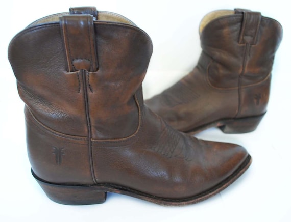 Frye Cowboy Boots women's size 11 Short Billie Style