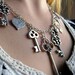 RESERVED FOR KELLY Keys to Secret Doors Necklace