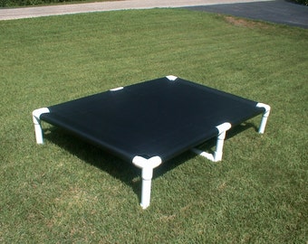 Handmade Great Dane X Large Dog Bed 38x55 With Middle Support 14 Canvas OR 10 Mesh Colors, Large To Smaller X Large Dogs Up To 160 Pounds.