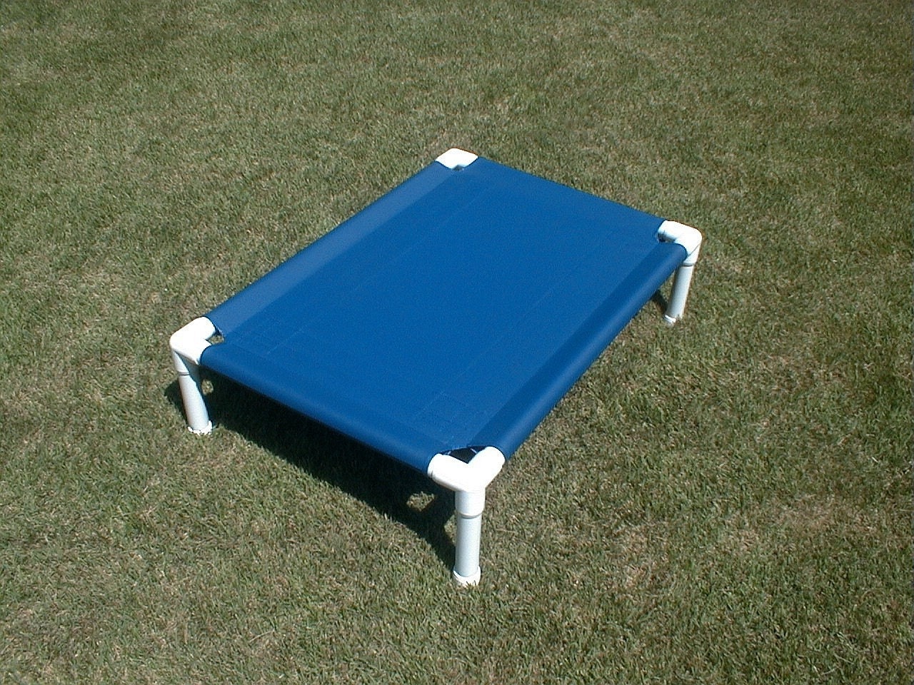 Canvas Dog Cot. 16 x 22 x 4 high. Outside/Inside Cot. Pet dog