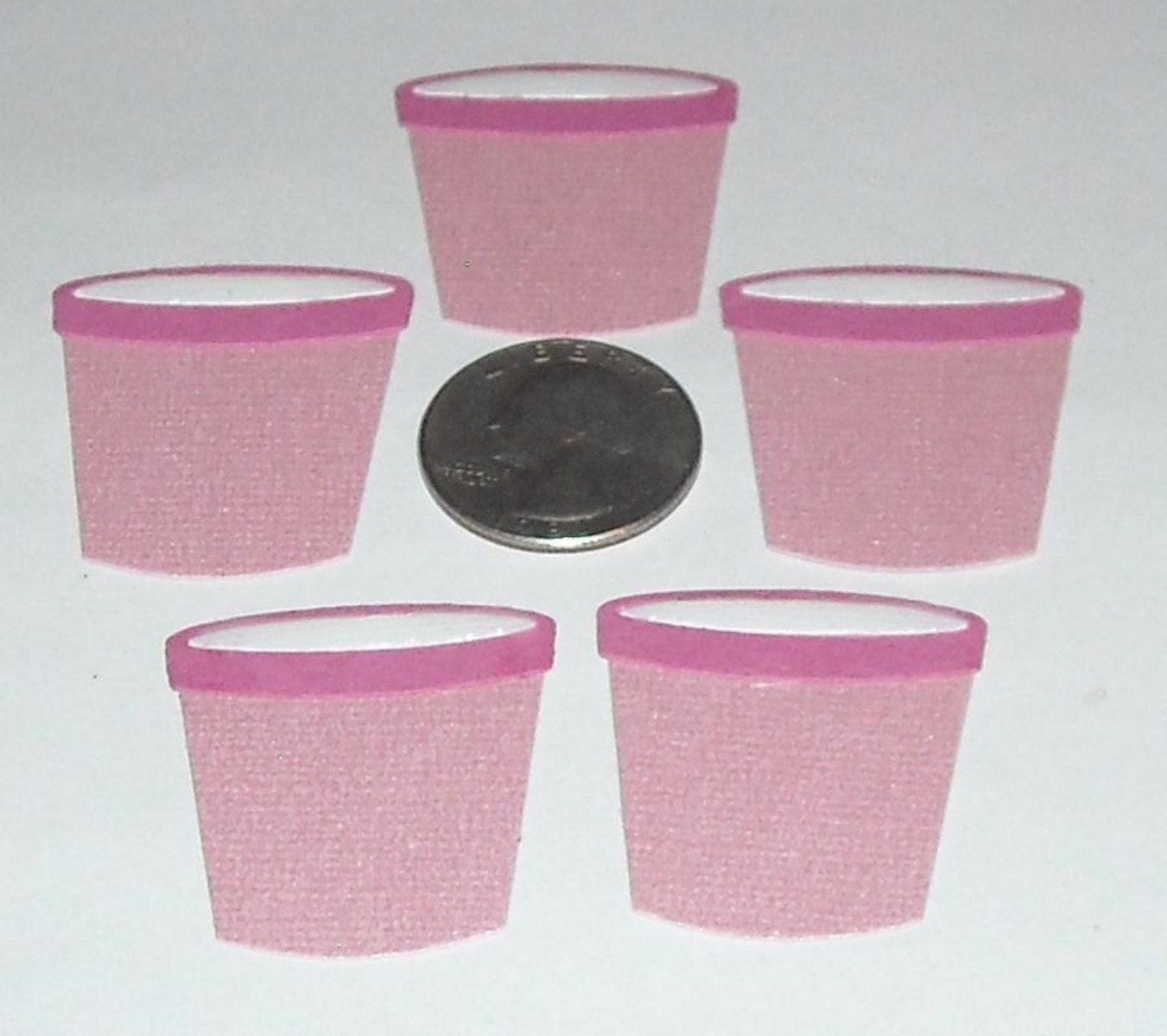 Ice Cream Buckets 5 to a set