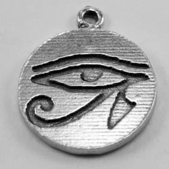 Eye of Horace egyptian 1 bail Australian Pewter