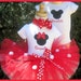 Twins , His and Hers,Mickey and Minnie, Party Outfits,Theme Party,Birthday Tutu Sets,Personalized,Photo Shoot Sizes to 3yrs