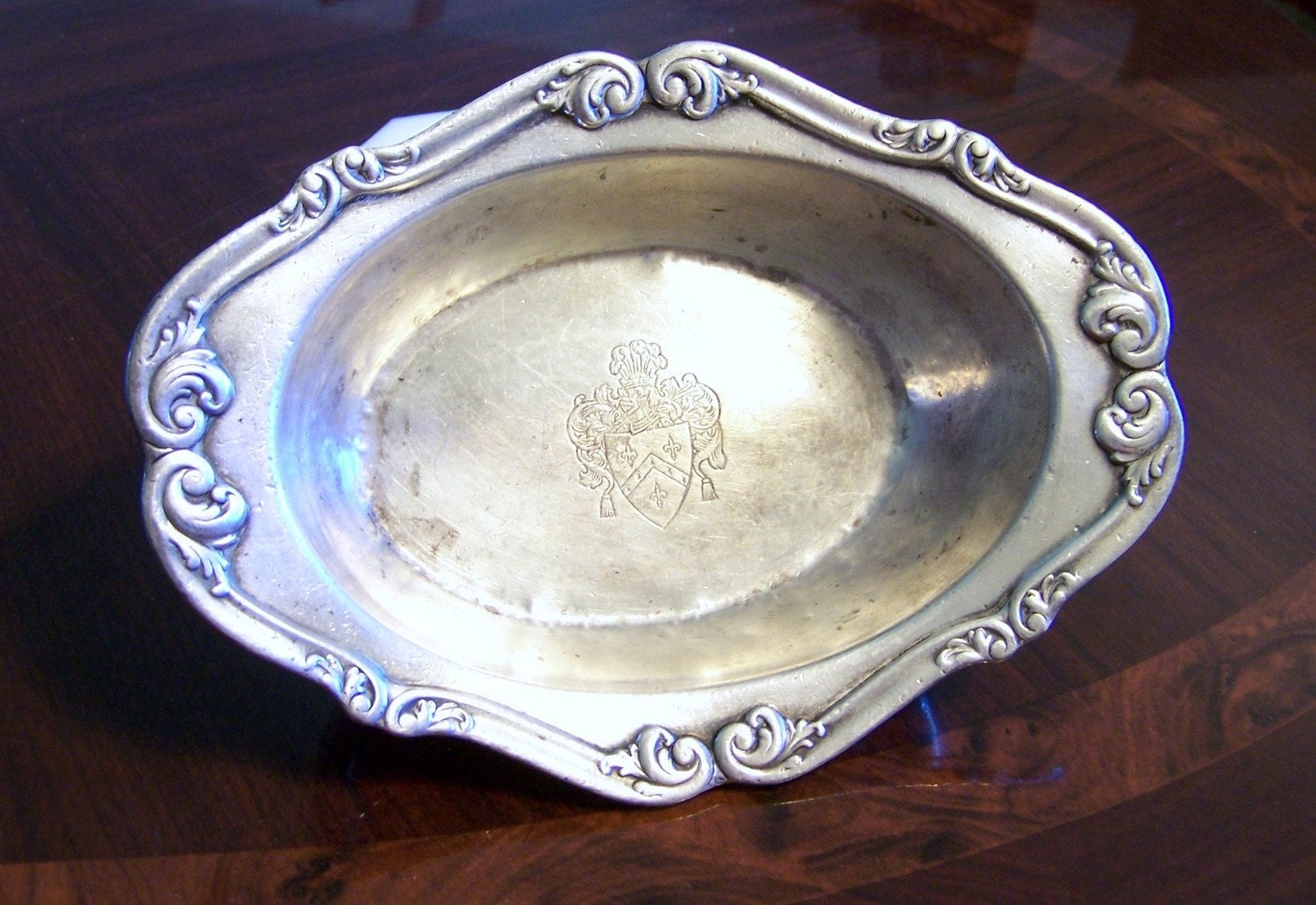 Reed and Barton Silver Soldered Antique Small Candy or Nut