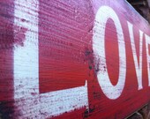 Red and White LOVE Wooden Sign for Valentine's Day - Il_170x135