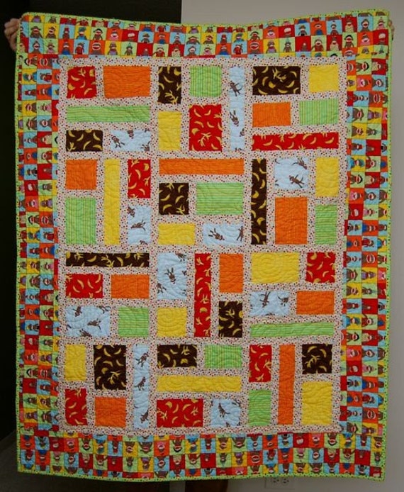 funky-sock-monkey-baby-quilt-moda-fabric