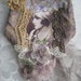 French inspired lace pouch, purse