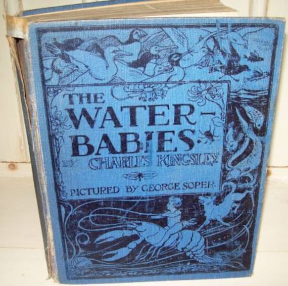 The Water Babies Book Charles Kingsley by VintageWantsNotNeeds