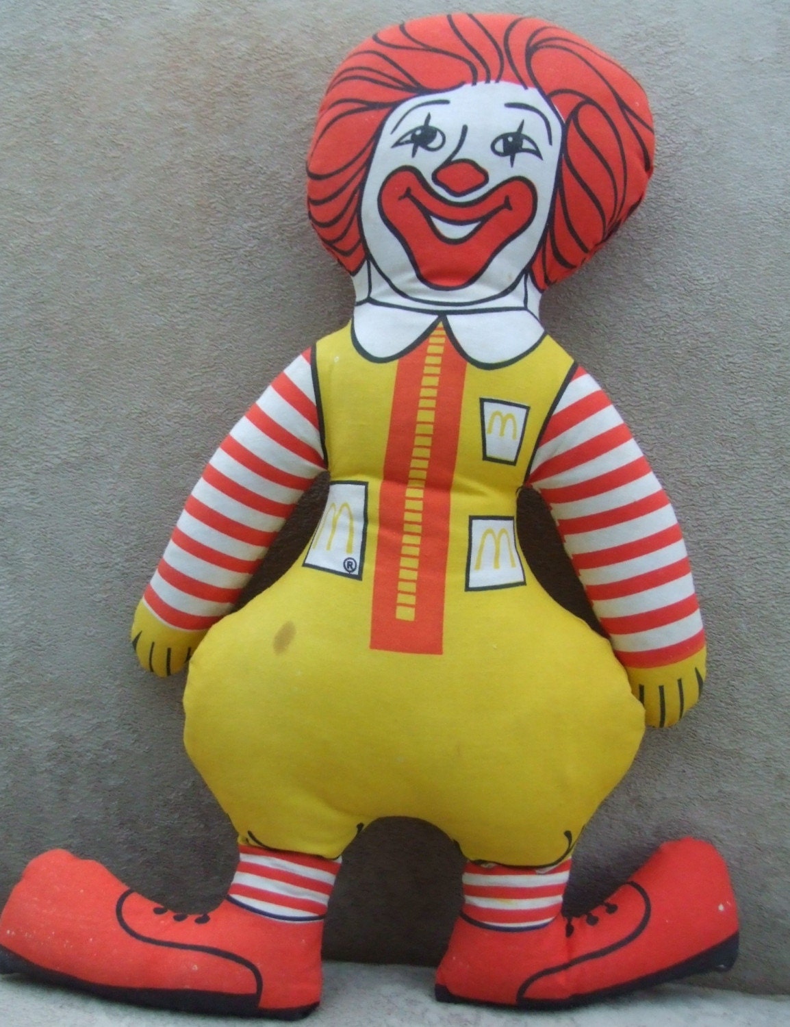 FREE SHIPPING Vintage McDonald's RONALD McDONALD plush