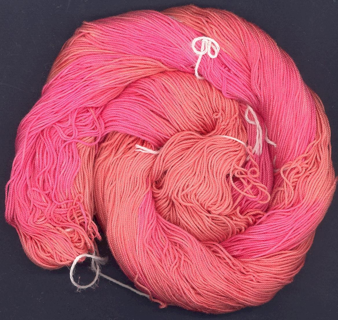 Hand Dyed size 10 thread crochet/tatting by klmattox on Etsy