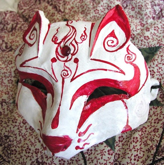 White Fox Spirit Mask