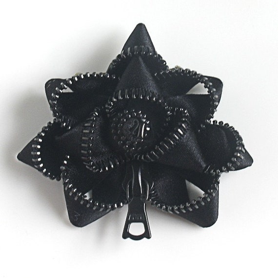 Zipper Pin black/black SALE